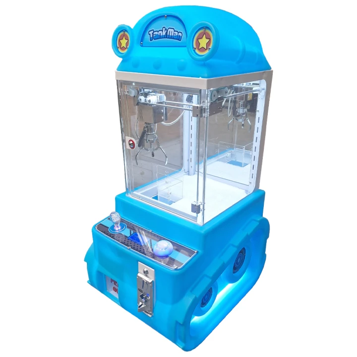 19341 – Tank-man-grijpmachine-claw-blauw-zijkant-schuin-wit