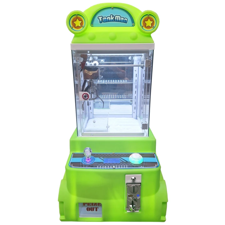 19343 – tank-man-grijpmachine-claw-groen-voorkant-wit