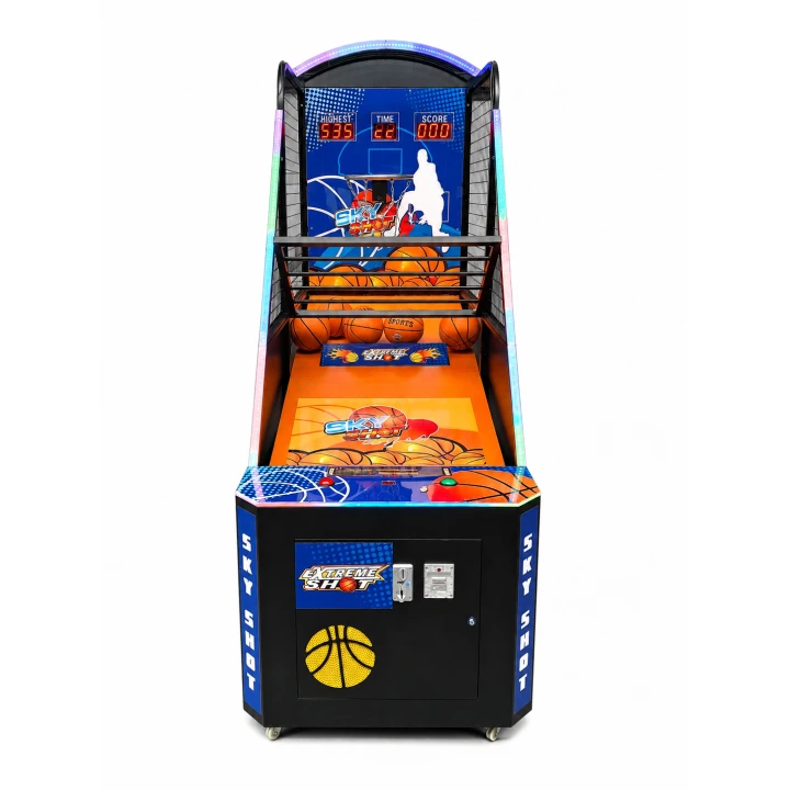 19344 – Basketbal-machine-shot-voorkant-wit