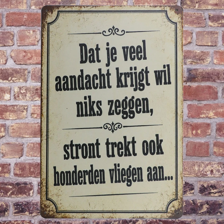 nieuwe metalen borden – 1