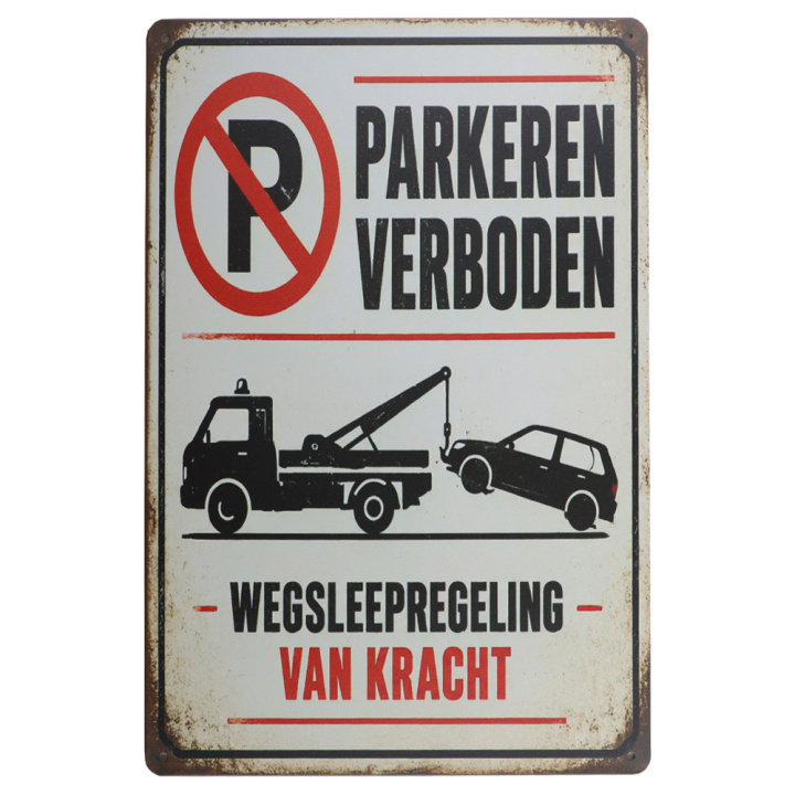 31484 Parkeren verboden Parkeren Verboden Metalen Borden